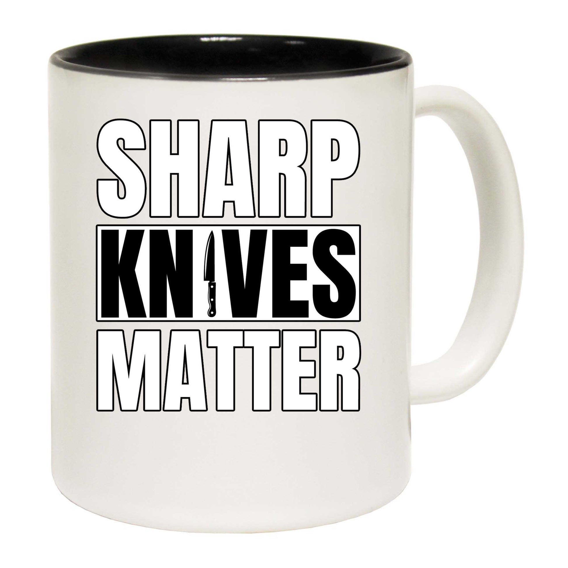 Sharp Knives Matter Cooking Chef - Funny Coffee Mug