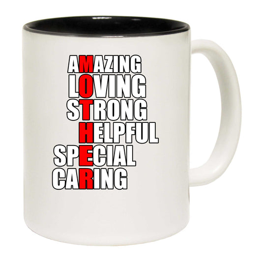 Mother V2 Special Caring Mum Mothers Day - Funny Coffee Mug