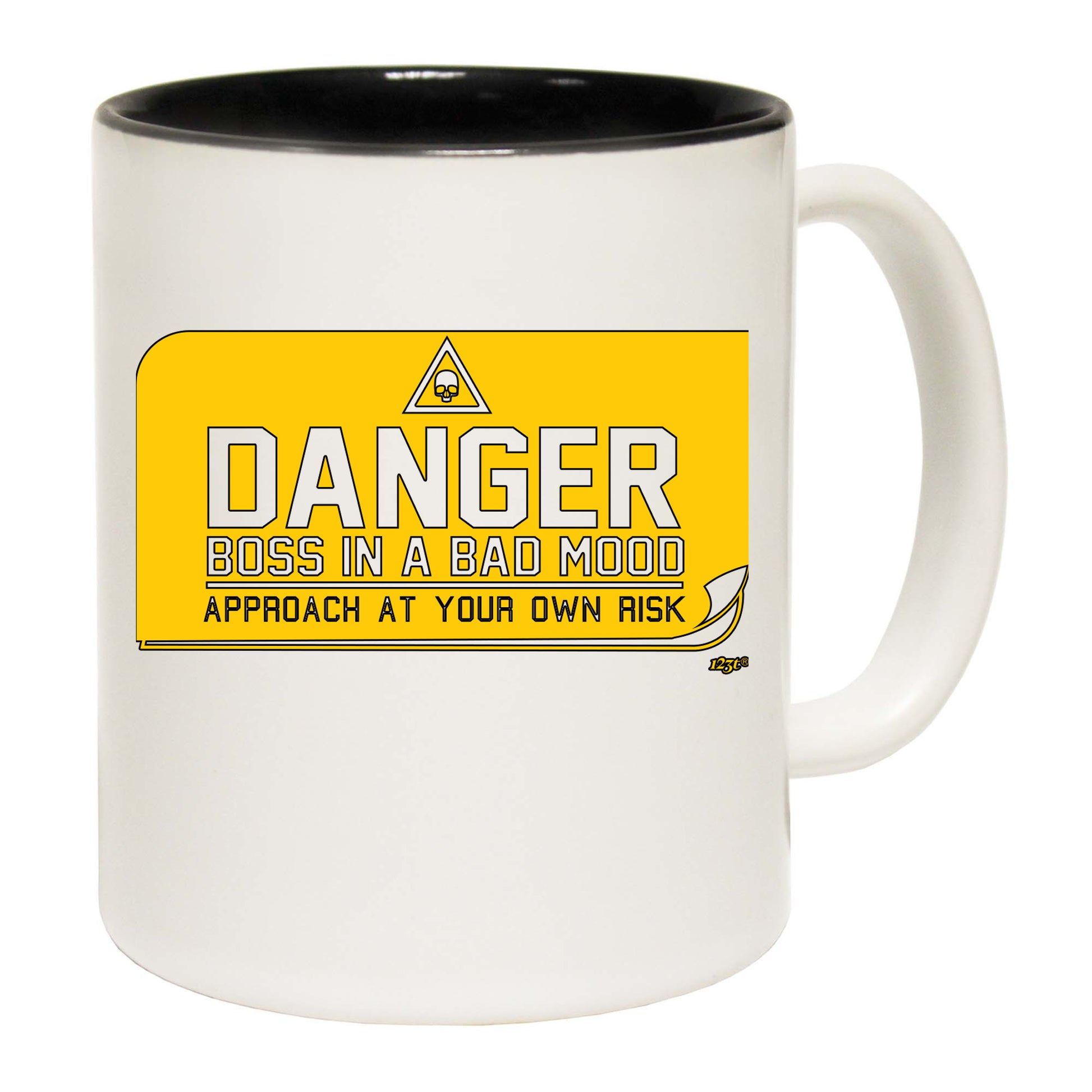 Danger Boss In A Bad Mood - Funny Coffee Mug