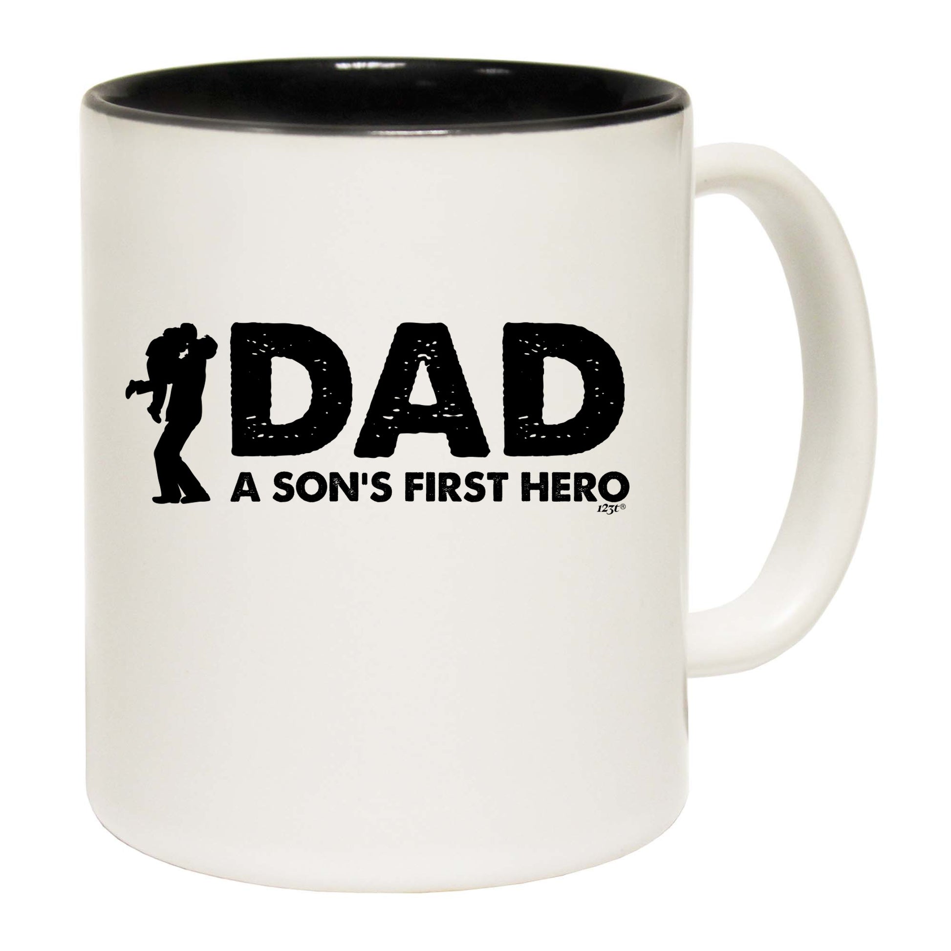 Dad A Sons First Hero - Funny Coffee Mug