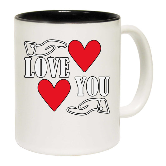 Love You Valentines Day - Funny Coffee Mug