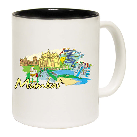 Mumbai India Country Flag Destination - Funny Coffee Mug