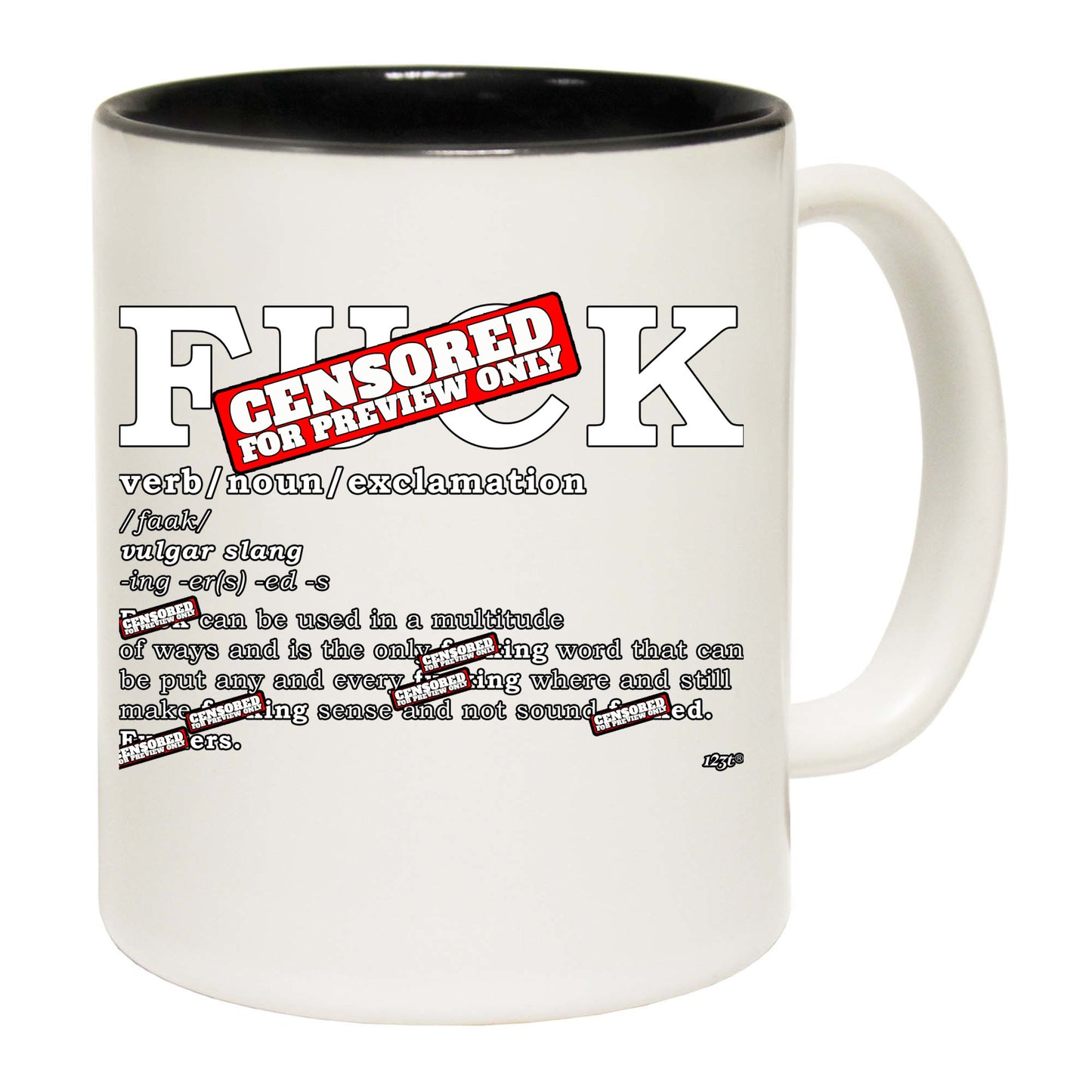 F  K Noun - Funny Coffee Mug