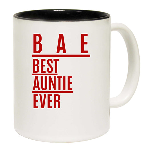 B A E Best Auntie Ever - Funny Coffee Mug