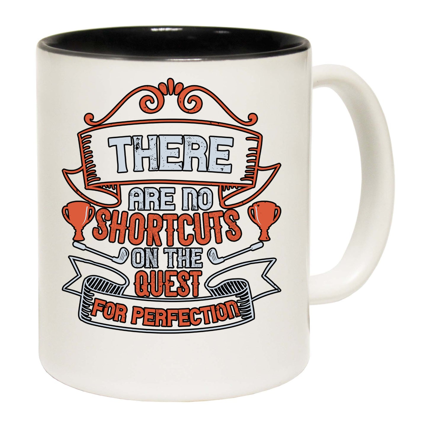 Golf Theres No Such Thing As Bad Weather Only Inappropriate Clothing - Funny Coffee Mug