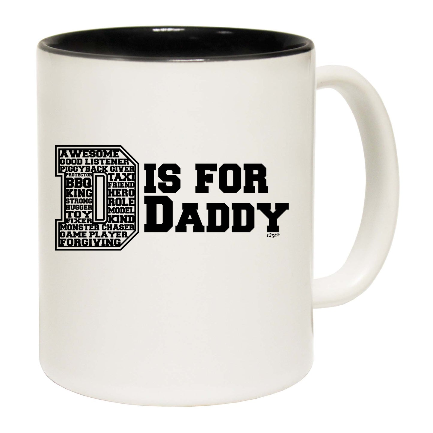 D Is For Daddy Dad - Funny Coffee Mug