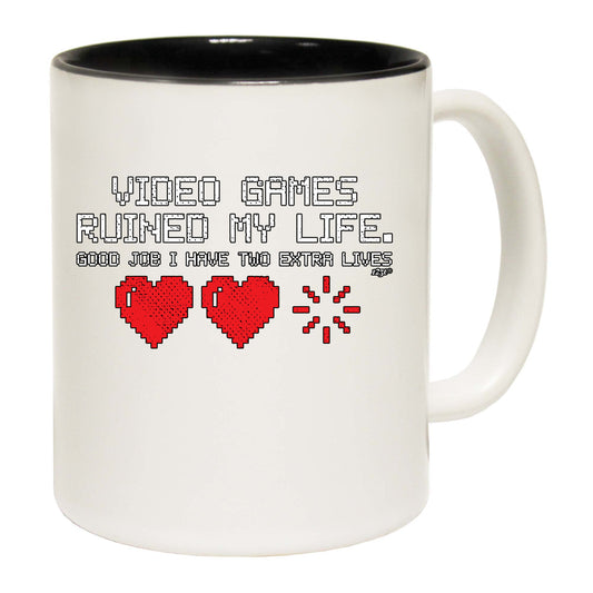 Video Games Ruined My Life - Funny Coffee Mug