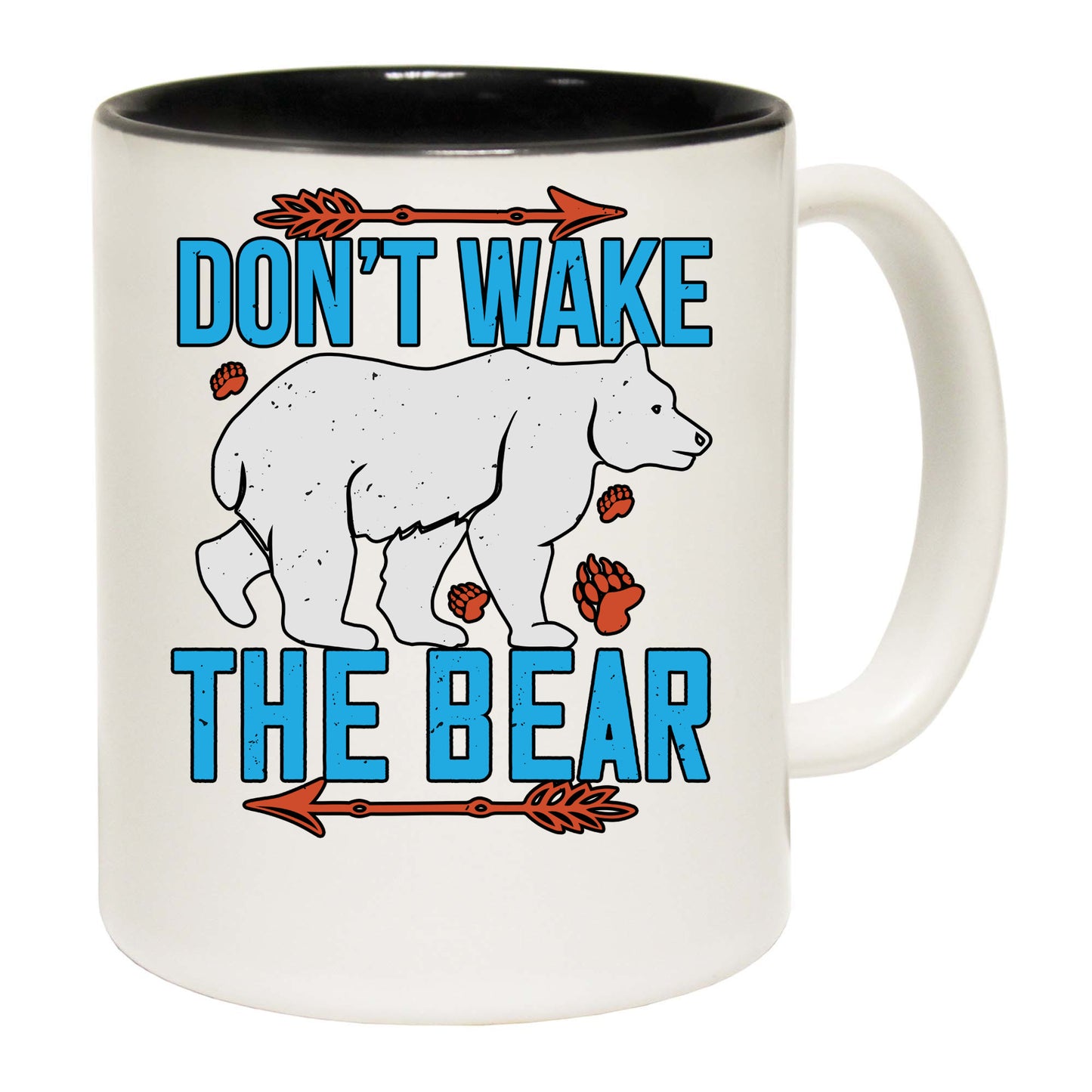 Dont Wake The Bear  - Funny Coffee Mug