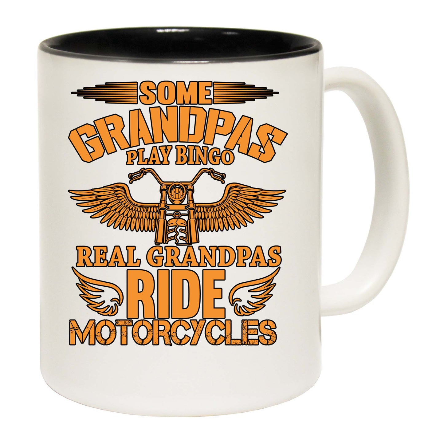 Some Grandpas Play Bingo Ride Motorcycle Motorbike - Funny Coffee Mug