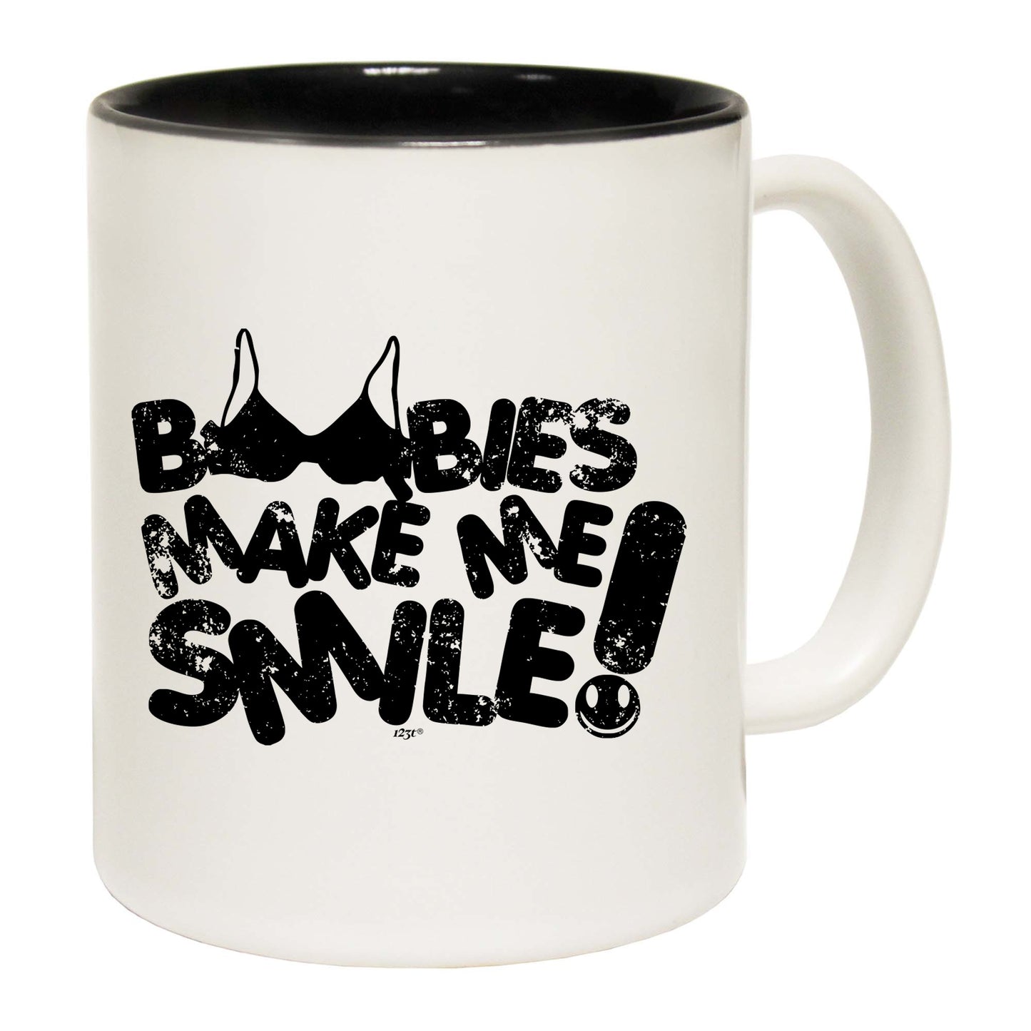 B  Bies Make Me Smile - Funny Coffee Mug