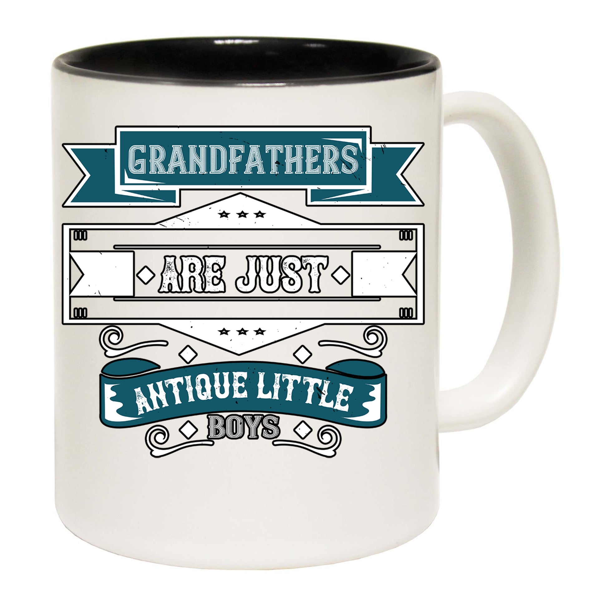 Grandfathers Are Just Antique Little Boys - Funny Coffee Mug