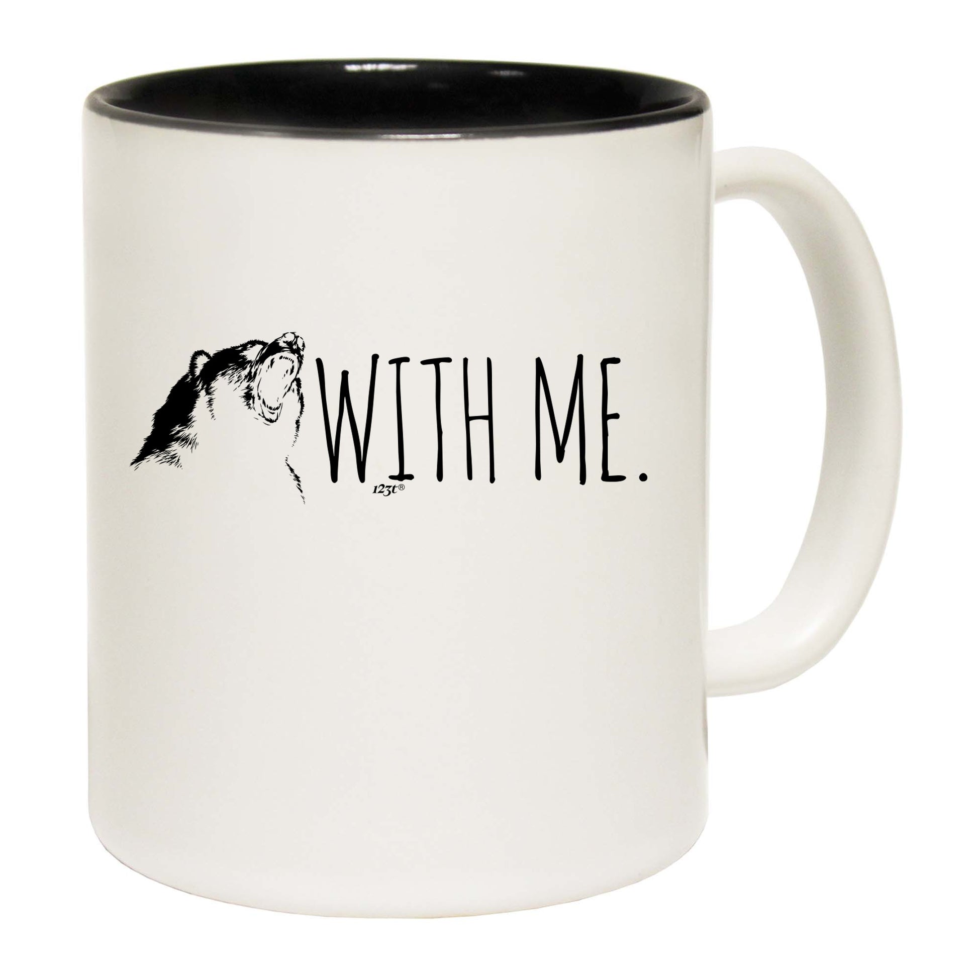 Bear With Me - Funny Coffee Mug