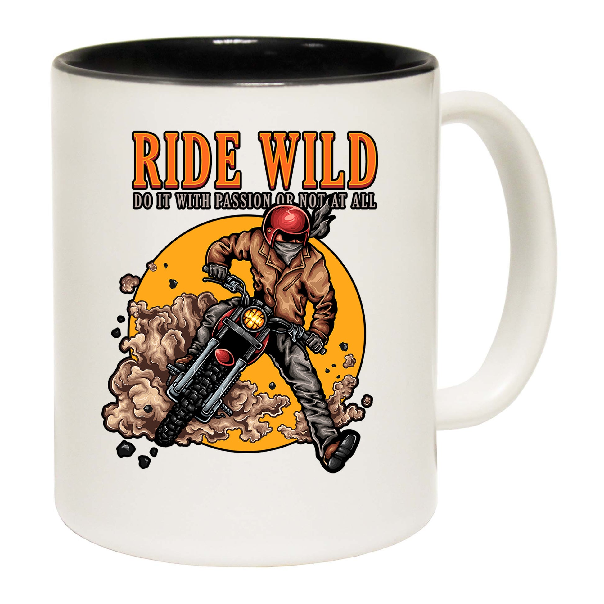 Ride Wild Motorbike Motorcycle - Funny Coffee Mug