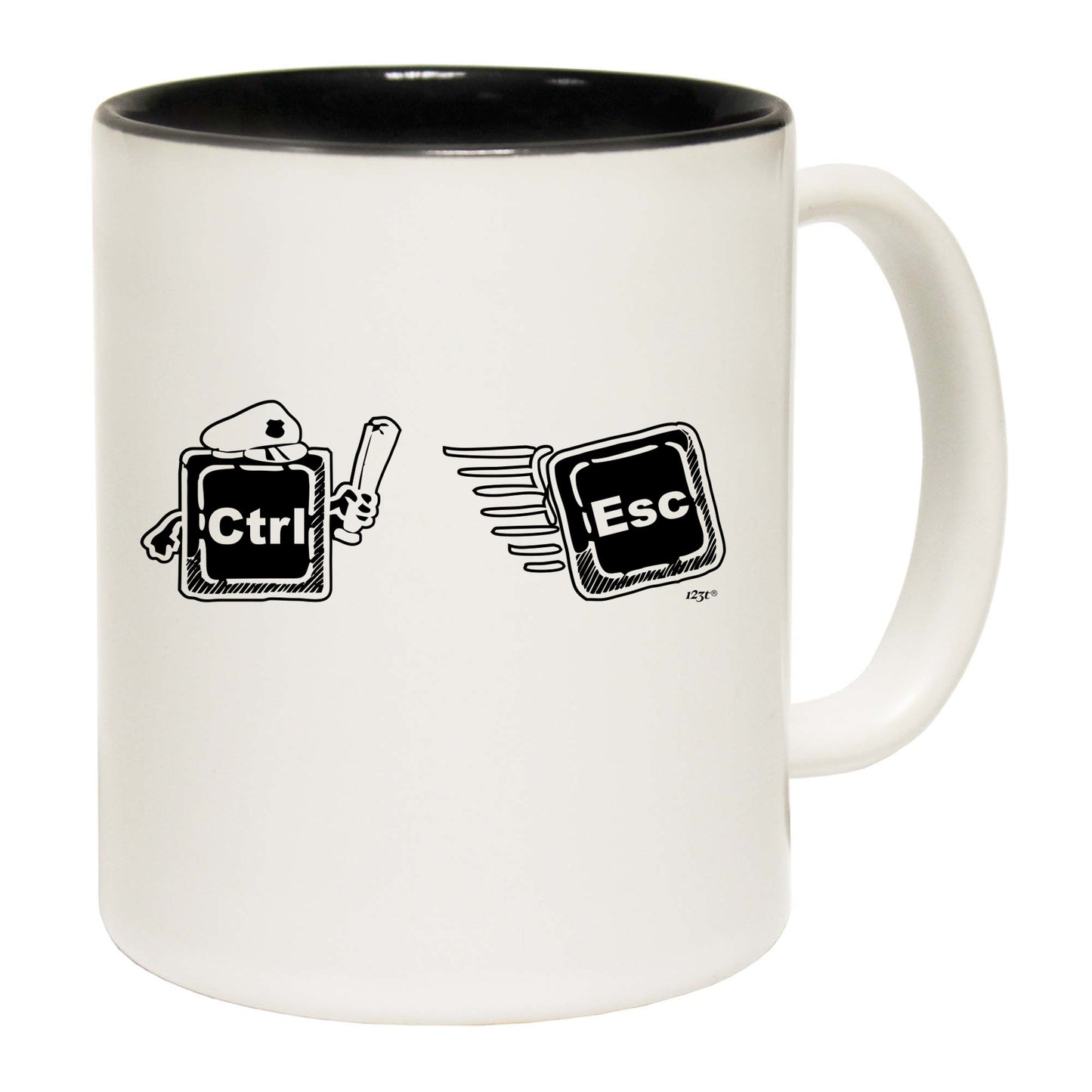 Ctrl Esc Keys Computer - Funny Coffee Mug