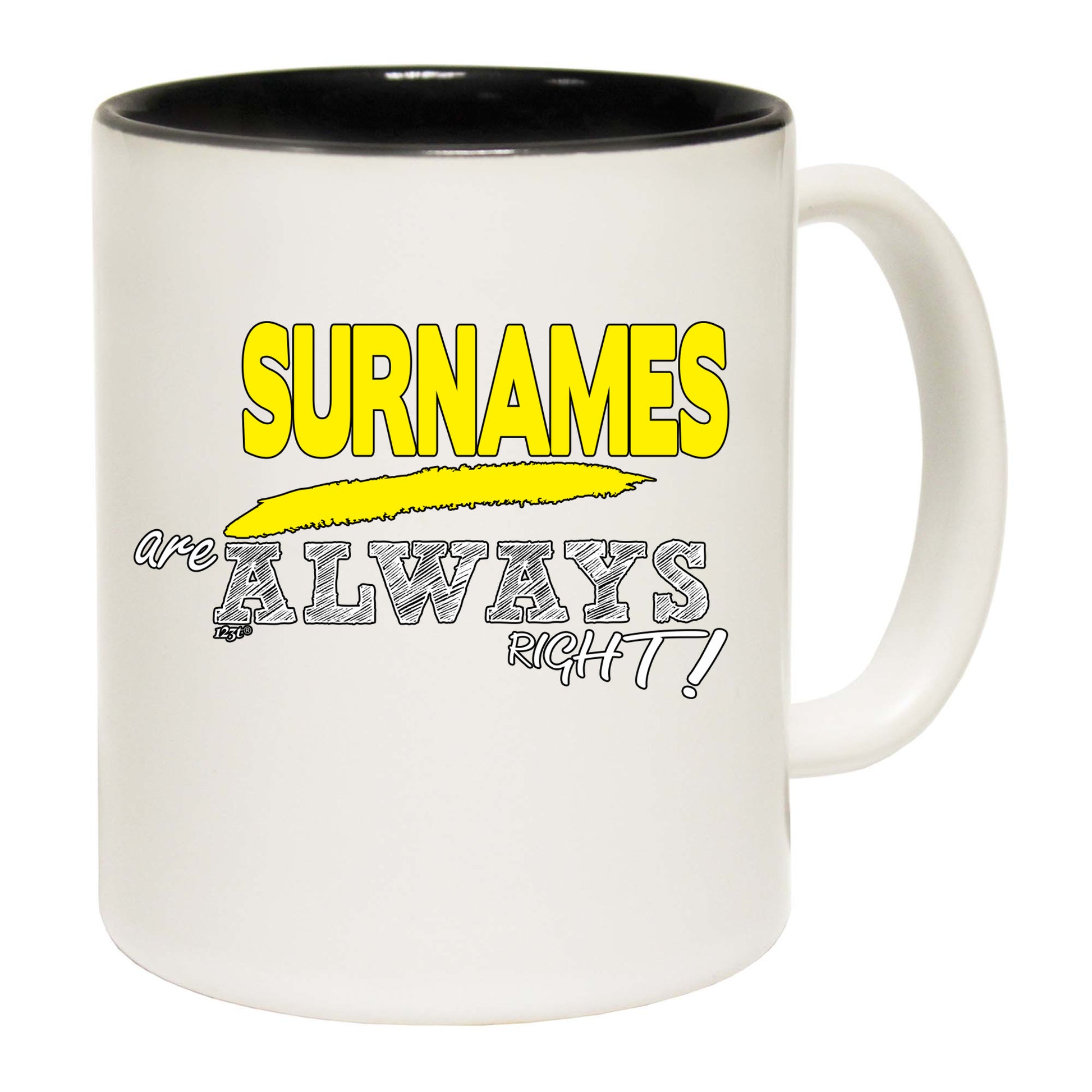 Your Name Always Right - Funny Coffee Mug