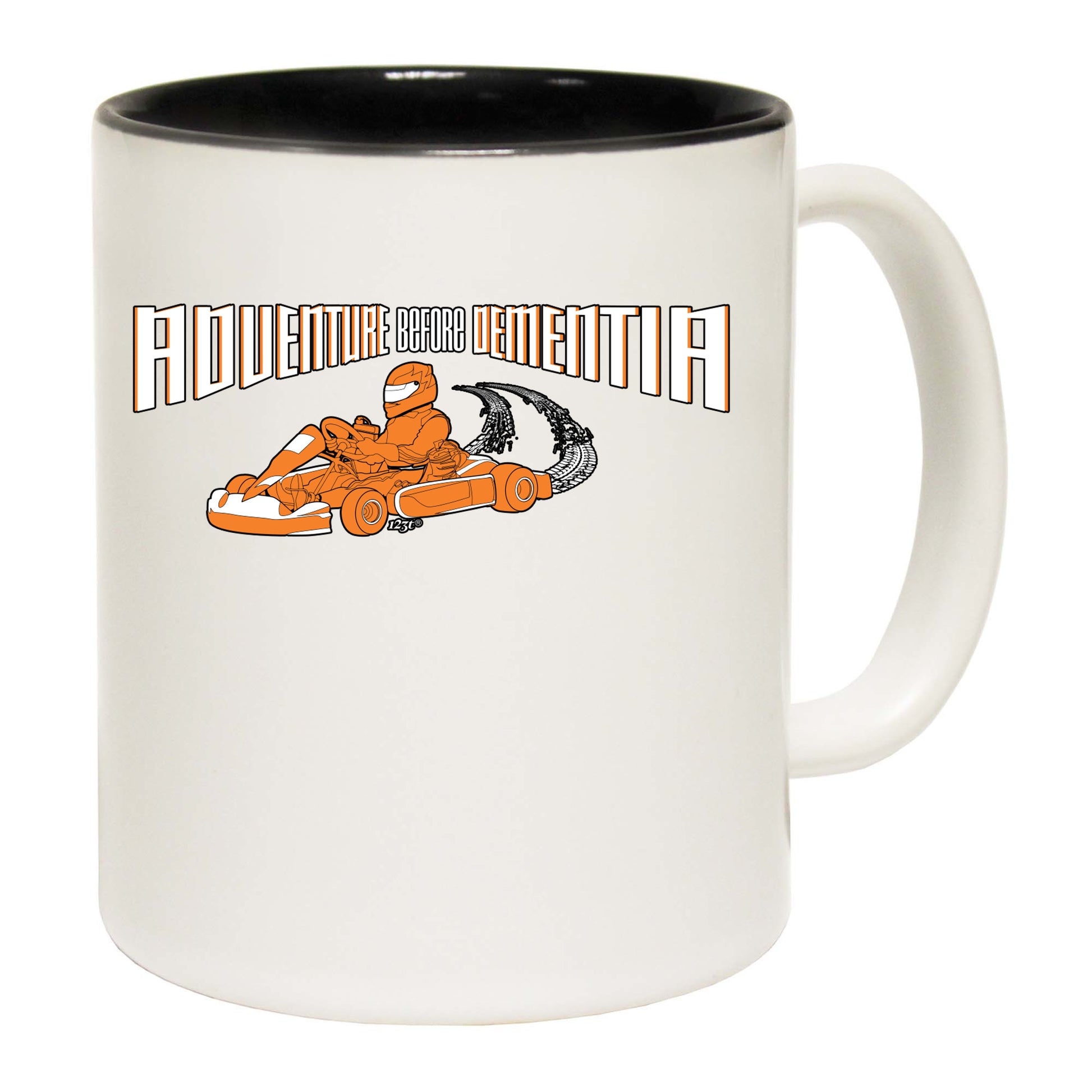 Go Kart Adventure Before - Funny Coffee Mug