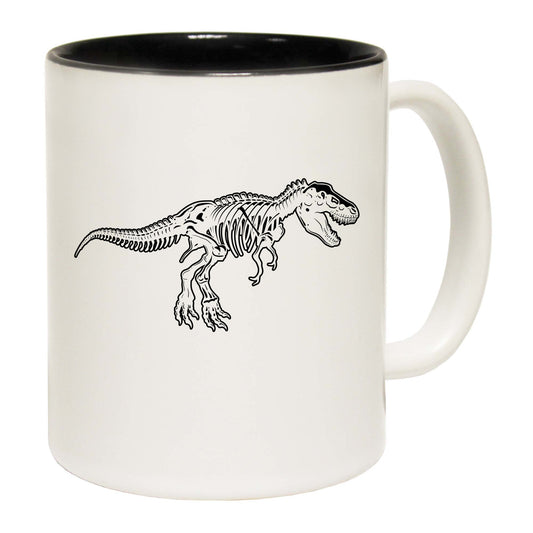 T Rex Bones Dinosaur White - Funny Coffee Mug