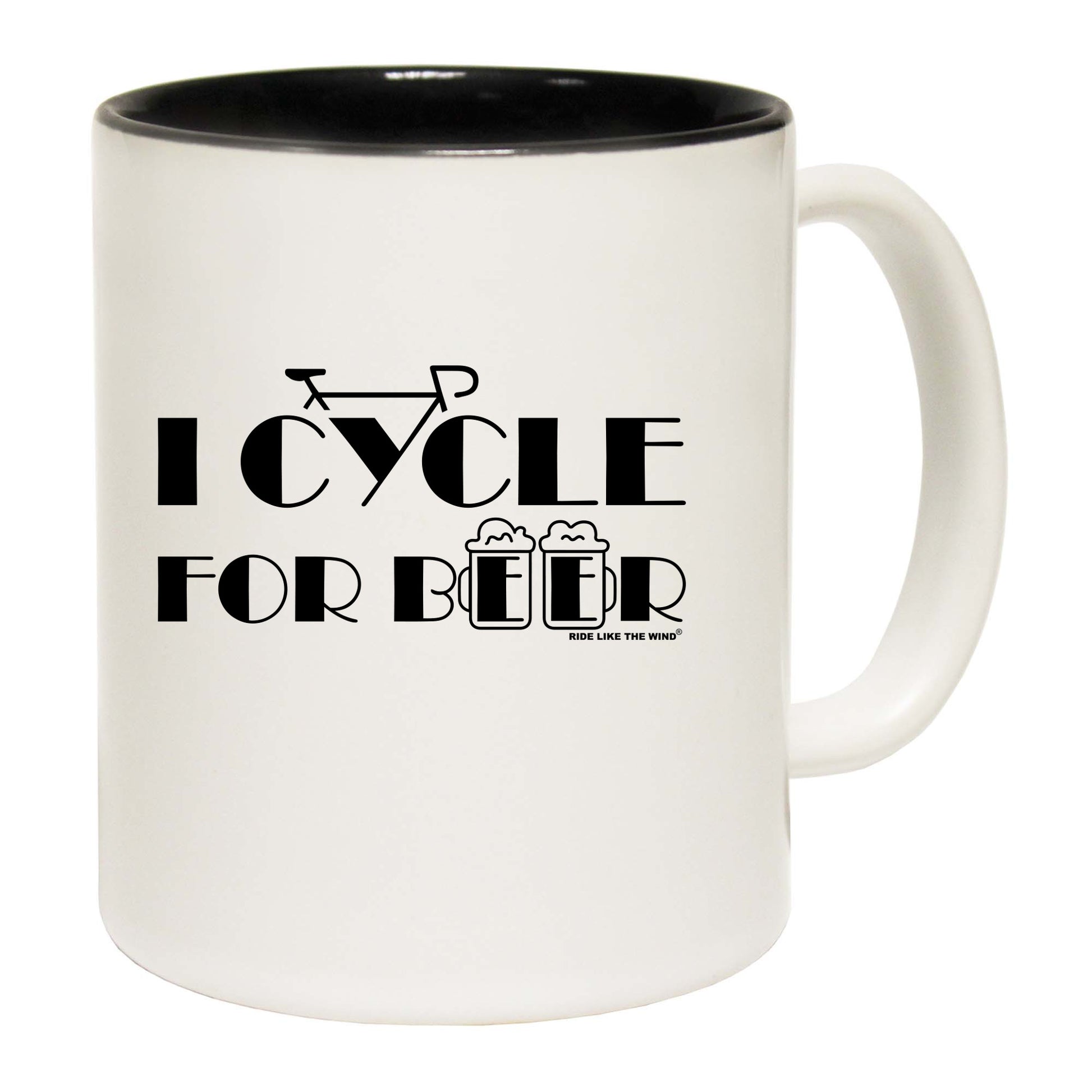 Rltw I Cycle For Beer - Funny Coffee Mug