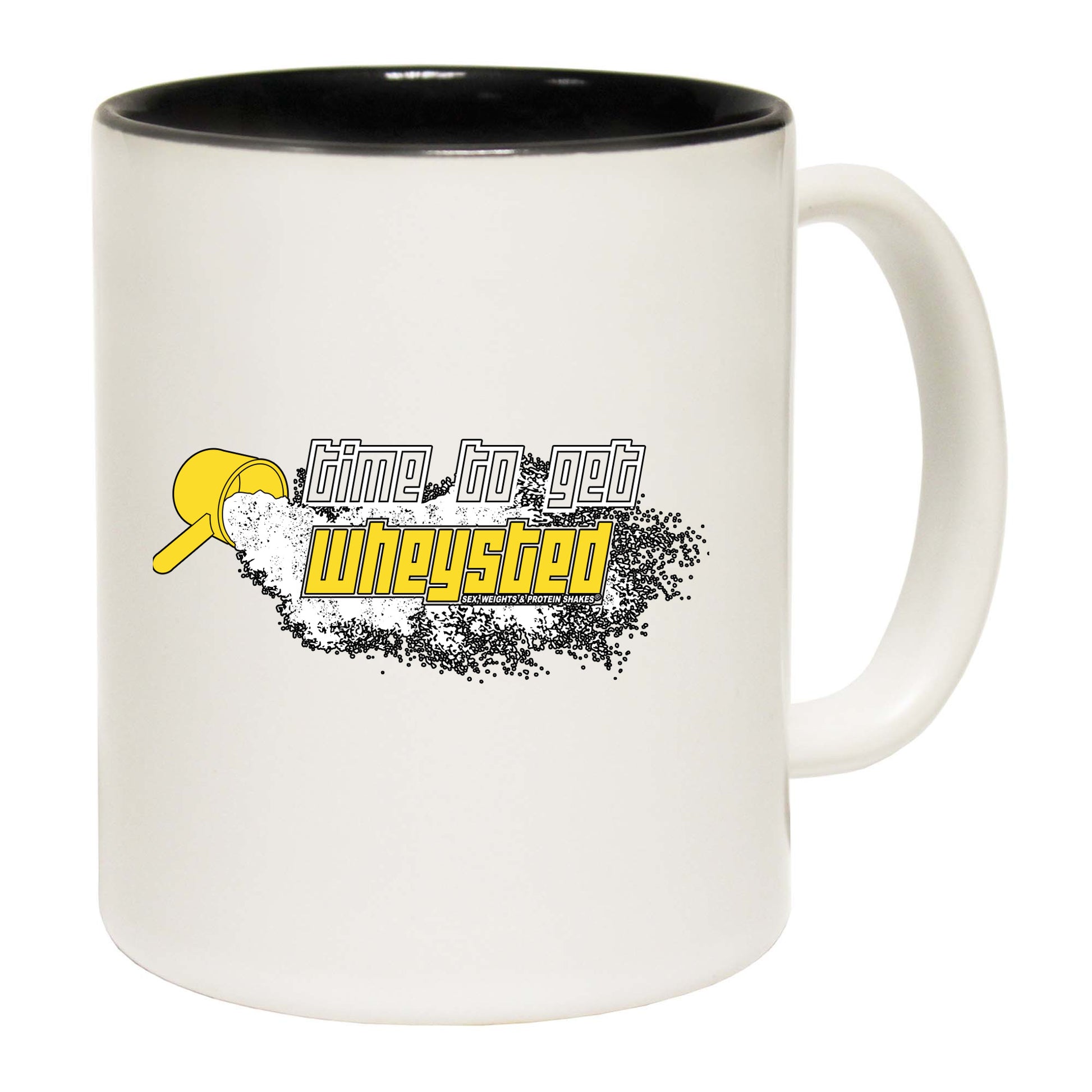 Swps Time To Get Wheysted - Funny Coffee Mug