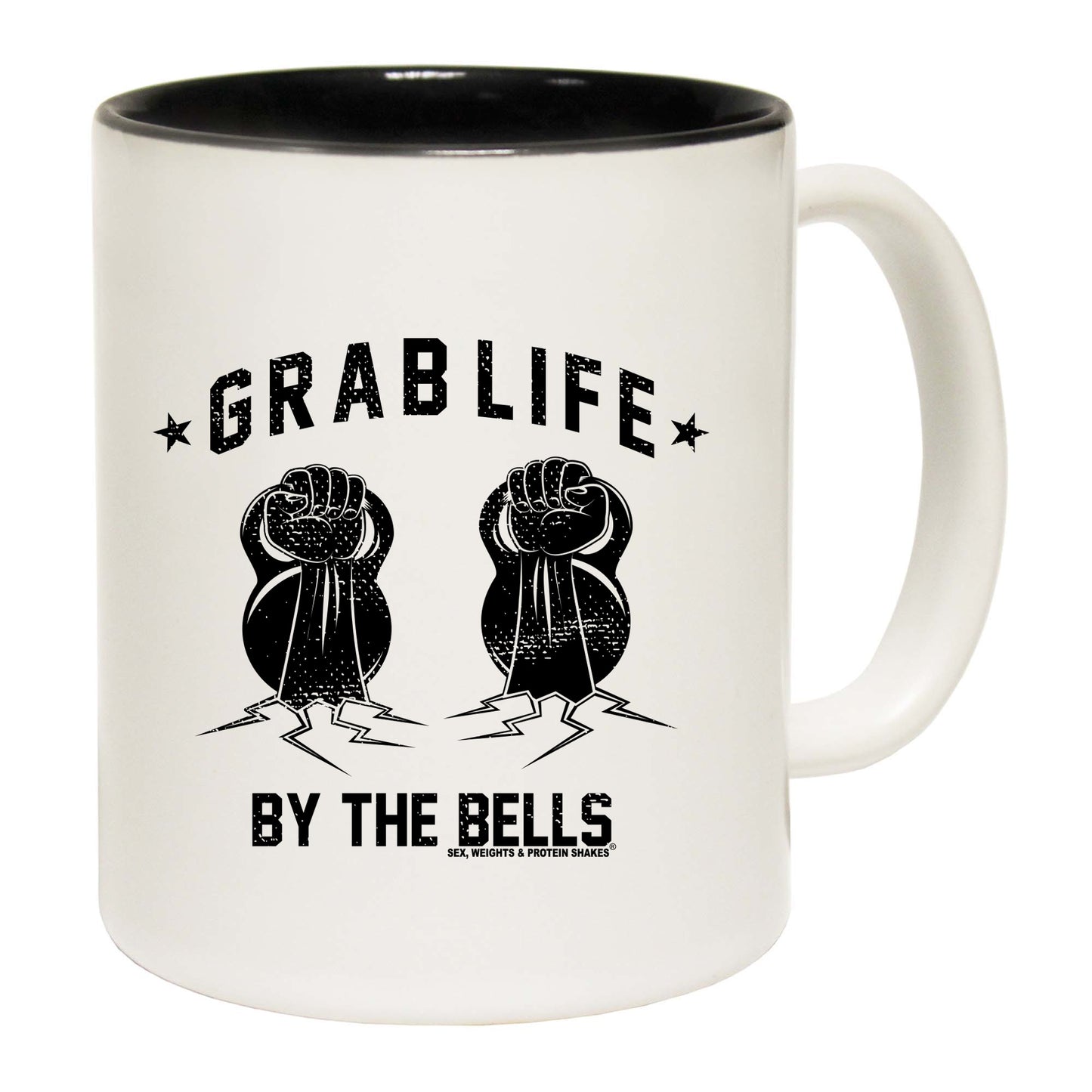 Swps Grab Life By The Bells - Funny Coffee Mug