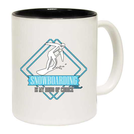 Pm Snowboarding Is My Drug Of Choice - Funny Coffee Mug