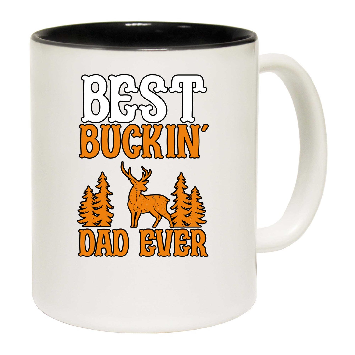 Best Buckin Dad Ever Deer - Funny Coffee Mug