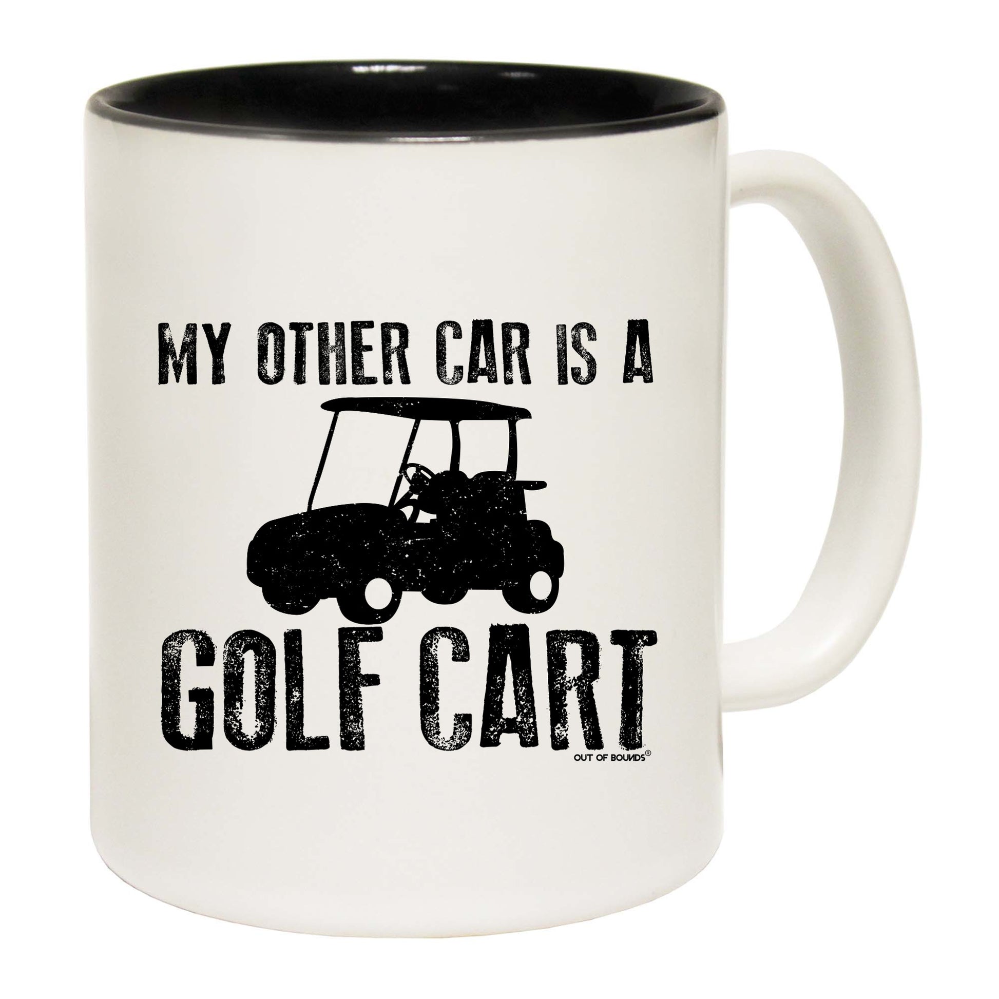 Oob My Other Car Is A Golf Cart - Funny Coffee Mug