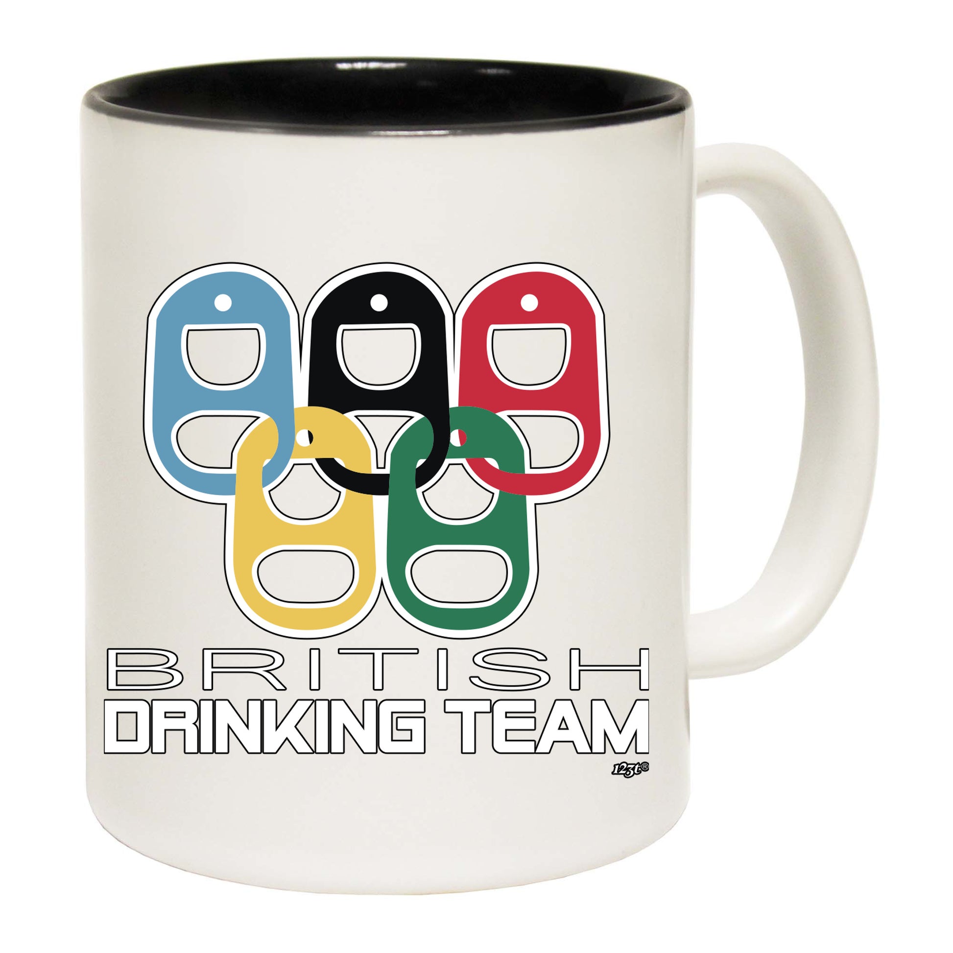 British Drinking Team Rings - Funny Coffee Mug