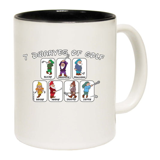 Oob 7 Dwarves Of Golf - Funny Coffee Mug