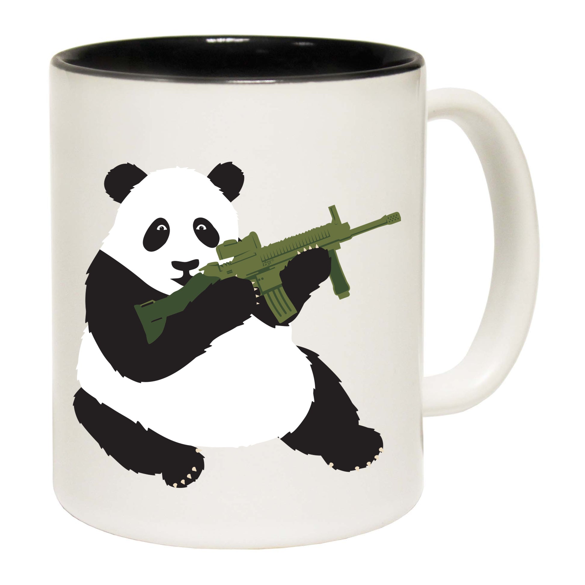 Armed Panda - Funny Coffee Mug