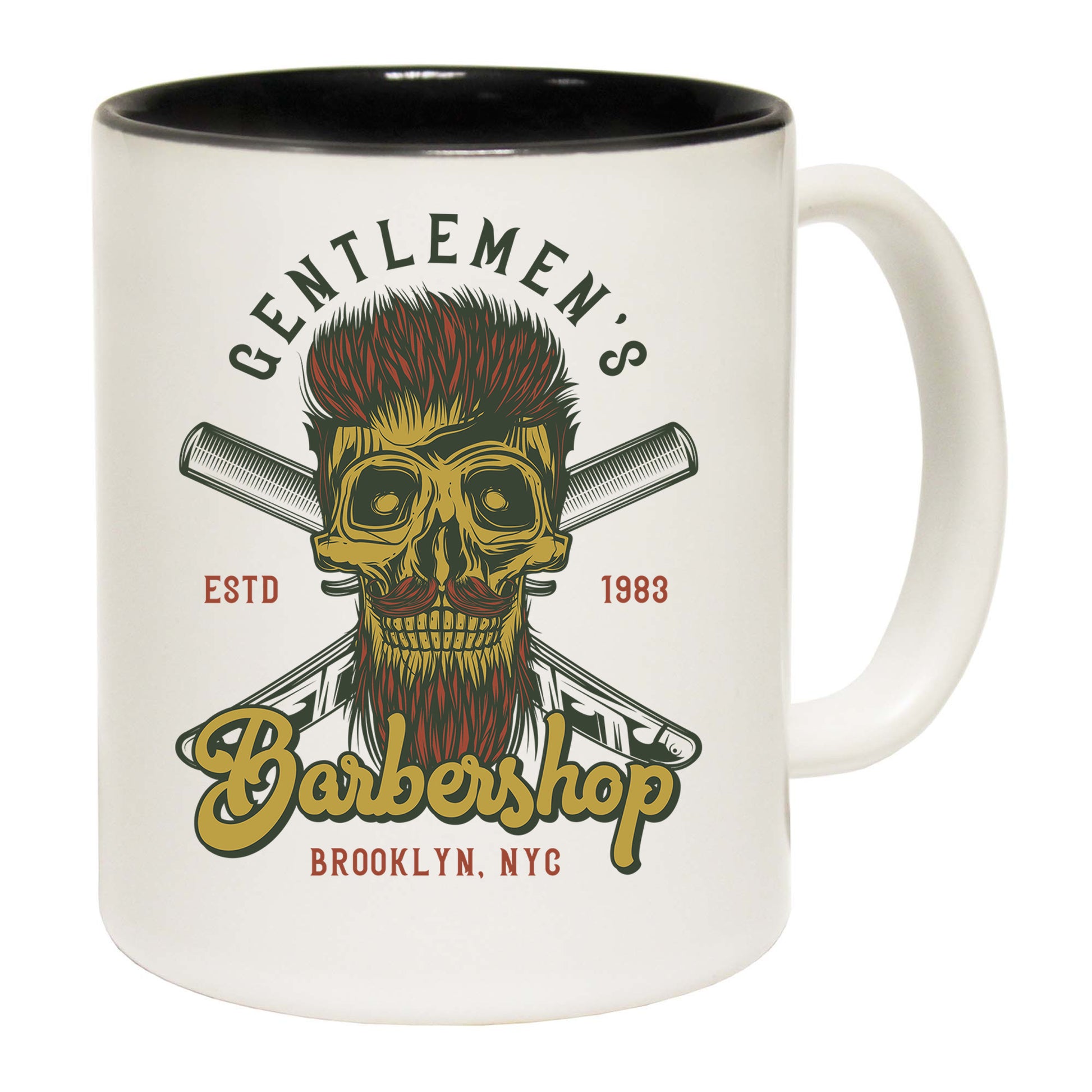 Gentlemens Barber Shop Nyc Hair Cut - Funny Coffee Mug