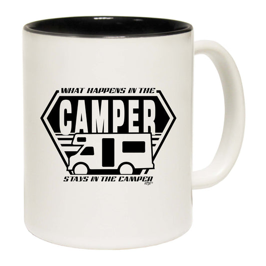 What Happens In The Camper Stays In The Camper - Funny Coffee Mug