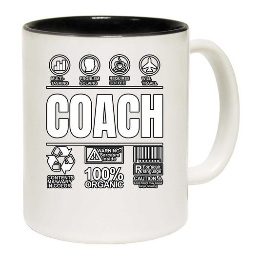 Coach Sarcastic Humour - Funny Coffee Mug