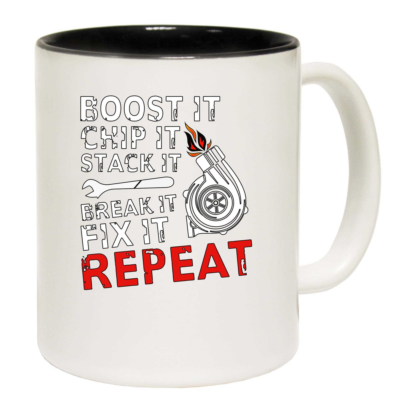 Turbo Rig Truck Life Mechanic - Funny Coffee Mug