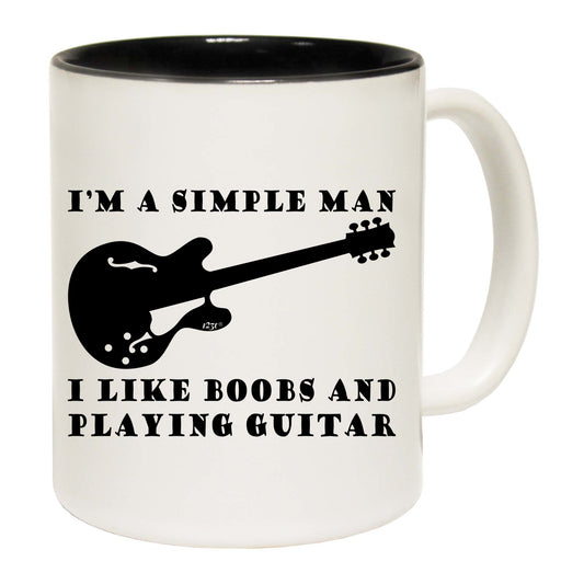 I'M Simple B  B Playing Guitar Music - Funny Coffee Mug