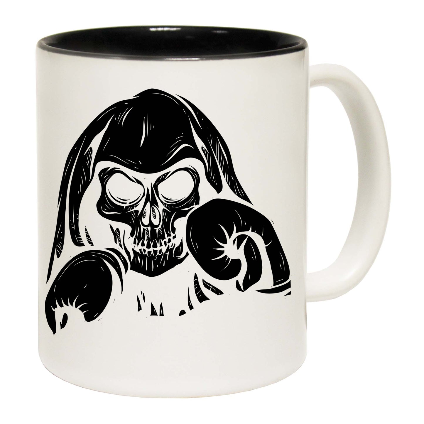 Boxing Skull Sports - Funny Coffee Mug