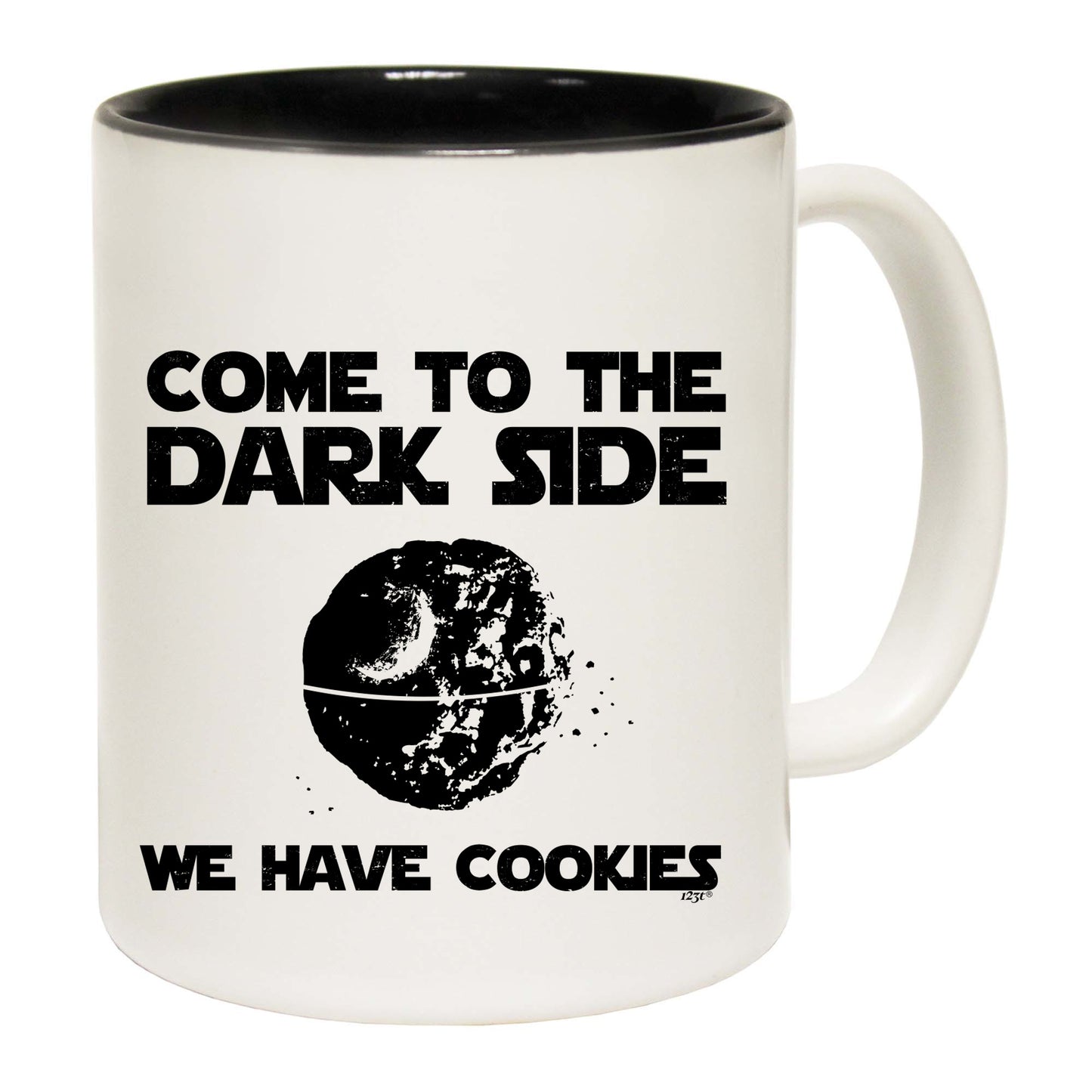 Cookies Come To The Dark Side - Funny Coffee Mug