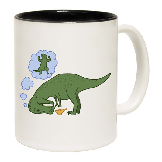 Dinosaur Wish Lamp - Funny Coffee Mug