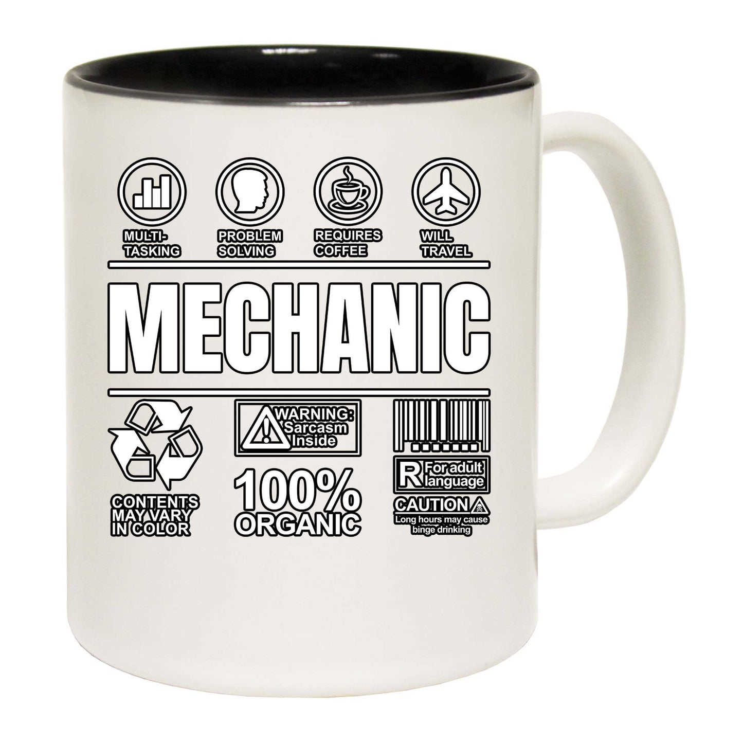 Mechanic Sarcastic Humour - Funny Coffee Mug