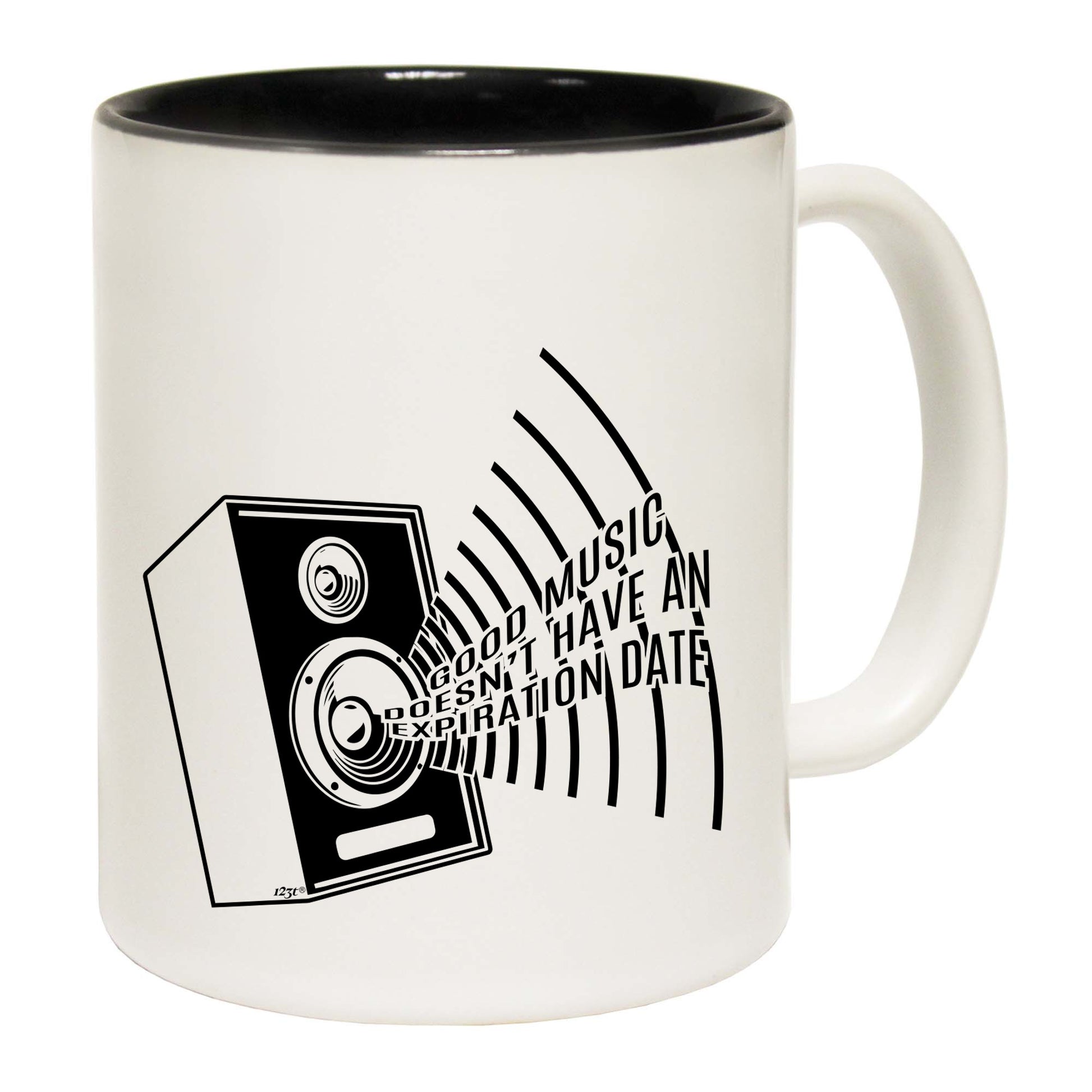 Good Music Expiration Date - Funny Coffee Mug