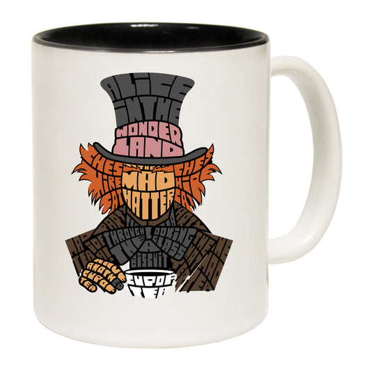 Madhatter Calligram - Funny Coffee Mug