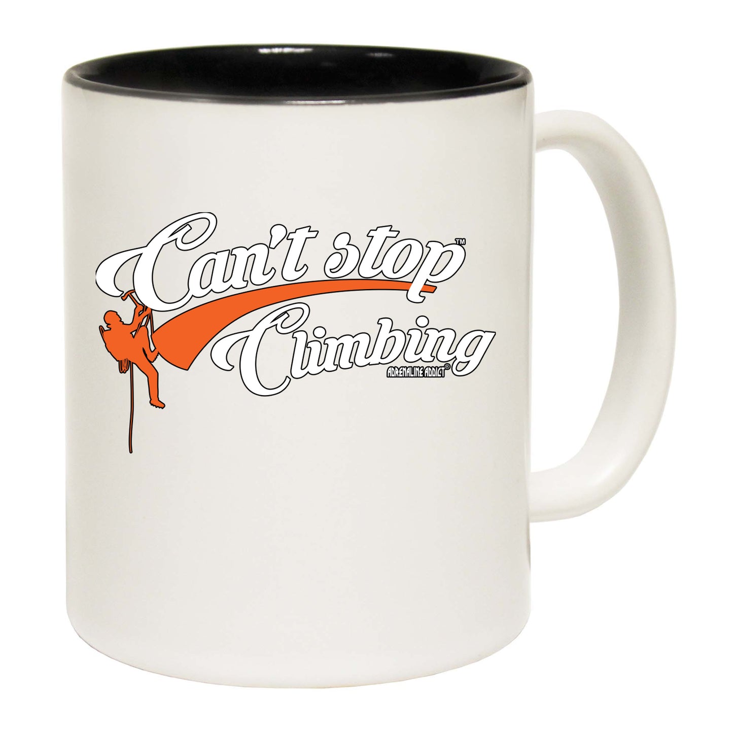 Aa Cant Stop Climbing - Funny Coffee Mug