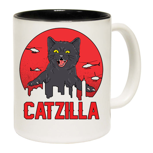 Catzilla Kitten Pussy Cat Cats - Funny Coffee Mug