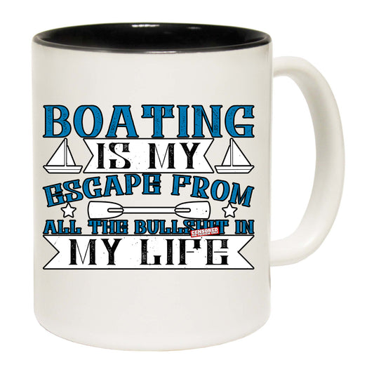 Sailing Boating Is My Escape - Funny Coffee Mug