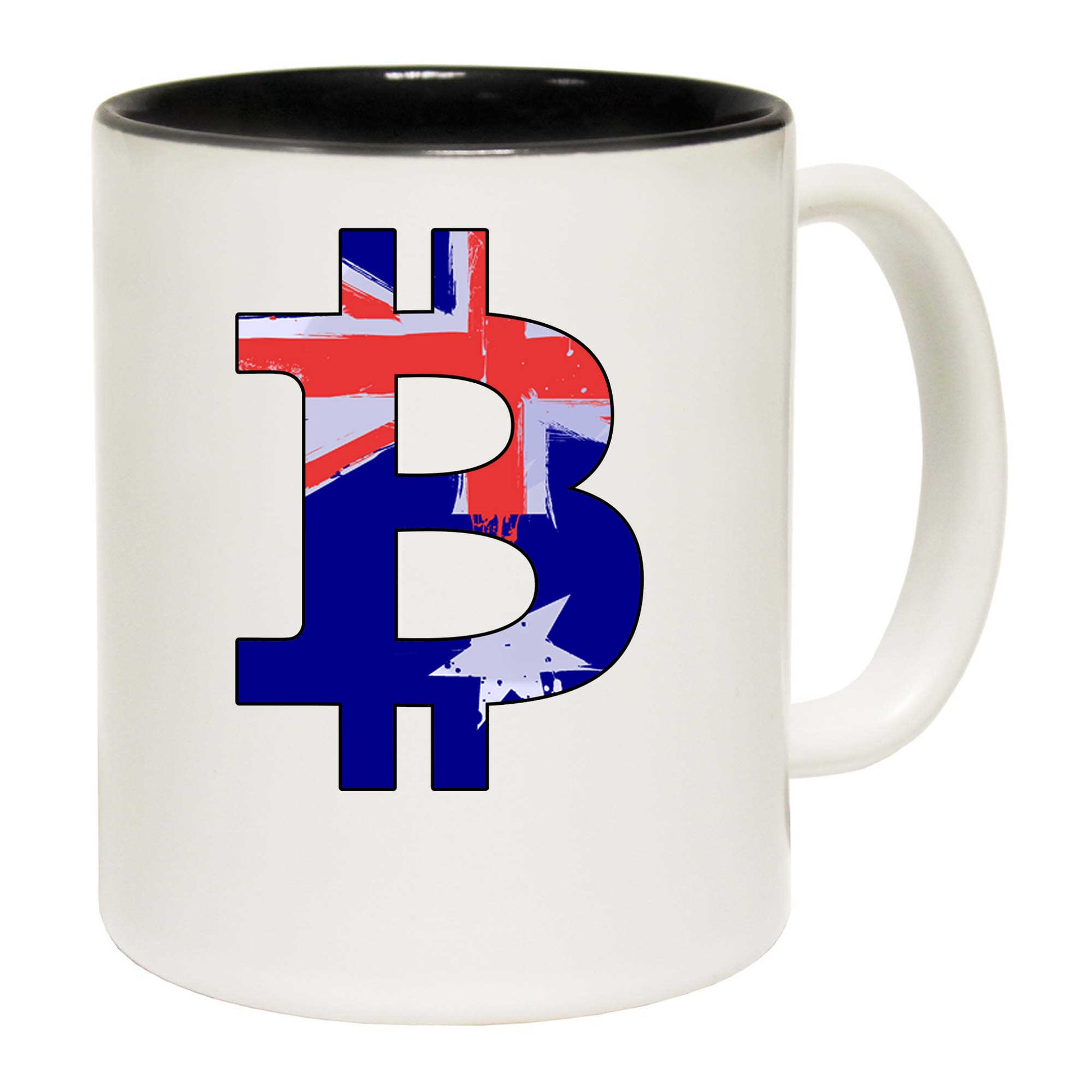 Bitcoin Australia Flag Money Currency - Funny Coffee Mug