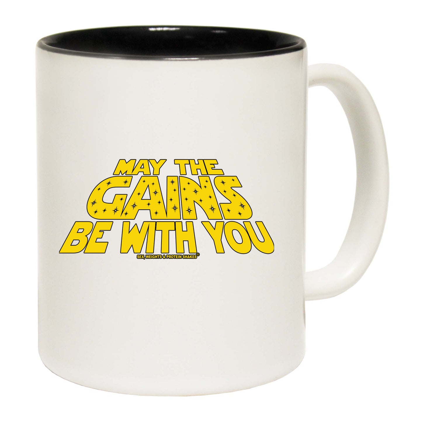 Swps May The Gains Be With You - Funny Coffee Mug