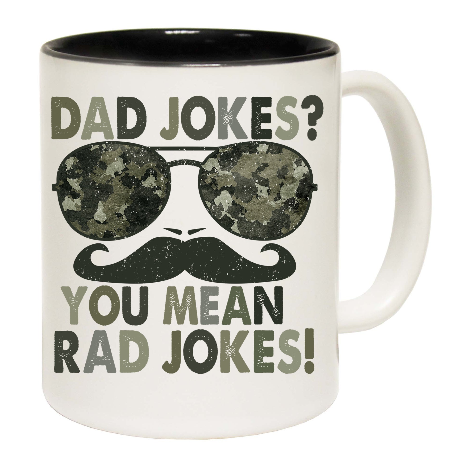 Dad Jokes You Mean Rad Jokes Father - Funny Coffee Mug