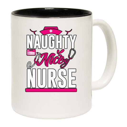 Naughty Nice Nurse - Funny Coffee Mug