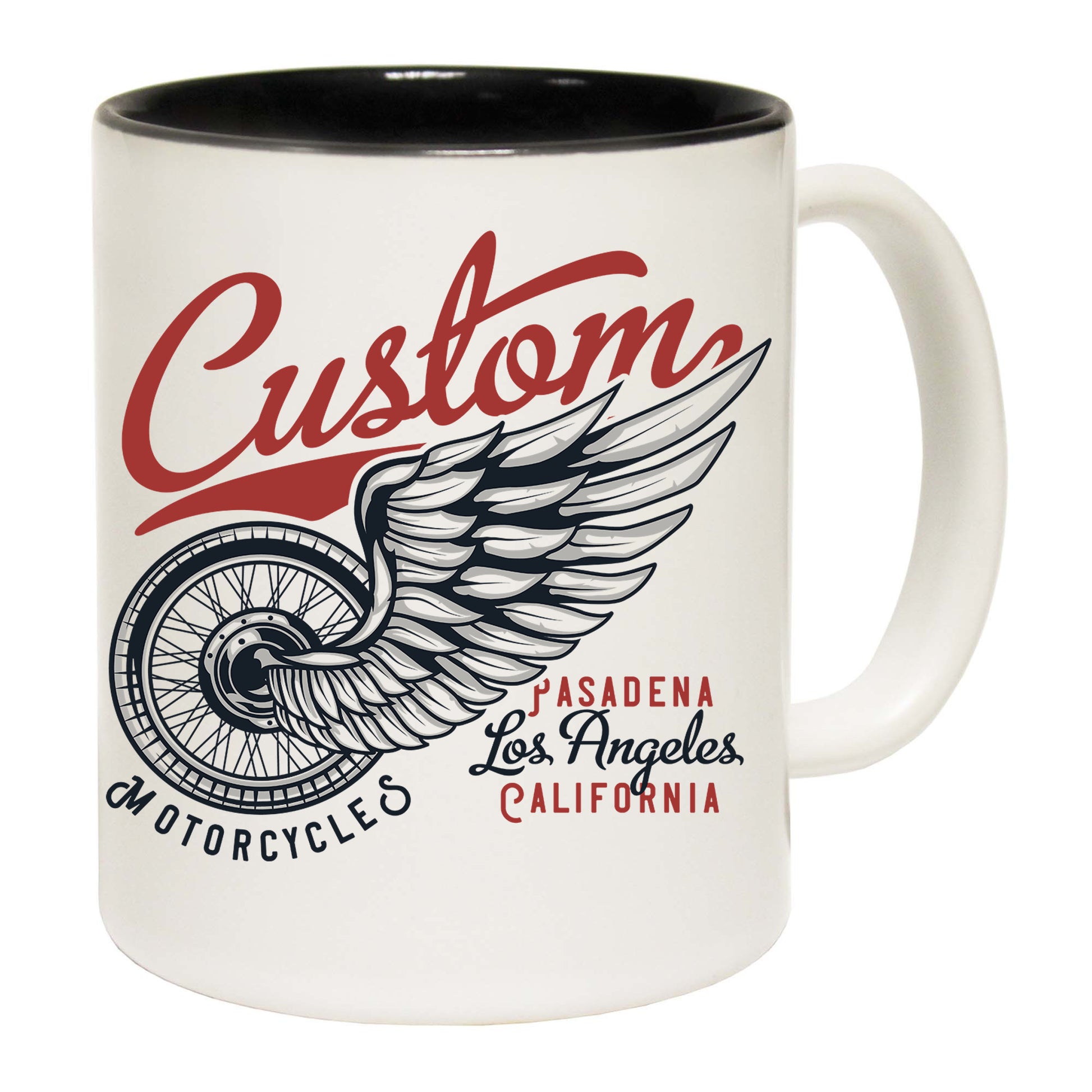 Custom Motorcycles Motorebike La California - Funny Coffee Mug