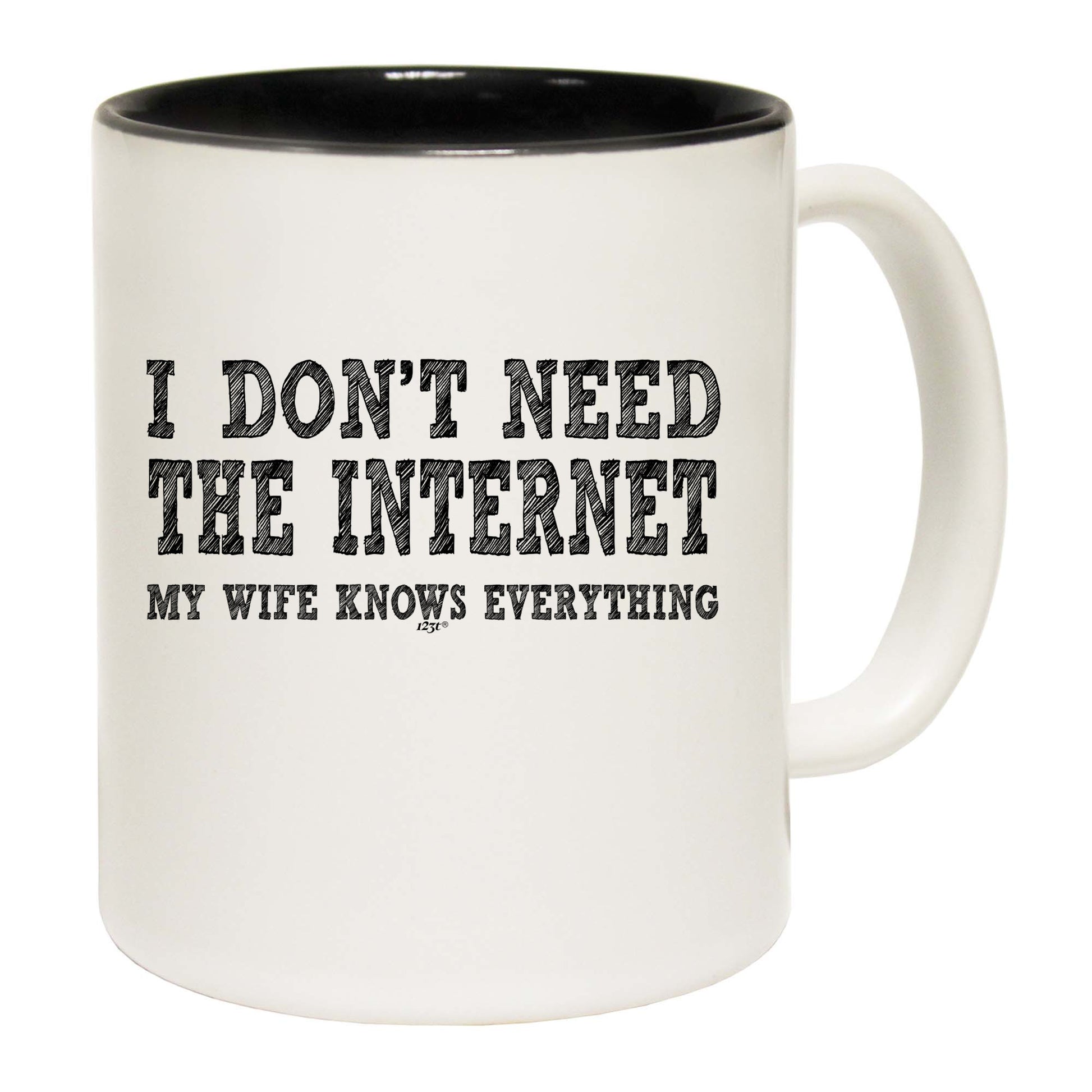 Dont Need The Internet My Wife - Funny Coffee Mug